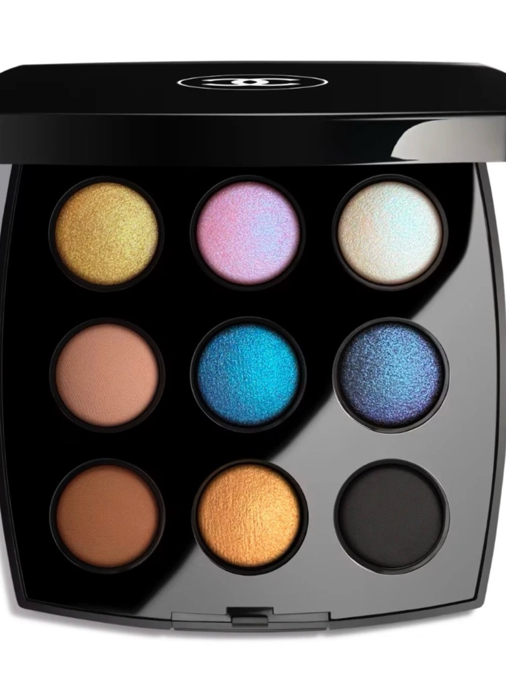 CHANEL Eyeshadow Palette - Gold, Pink, Blue, Peach, Gray, Purple